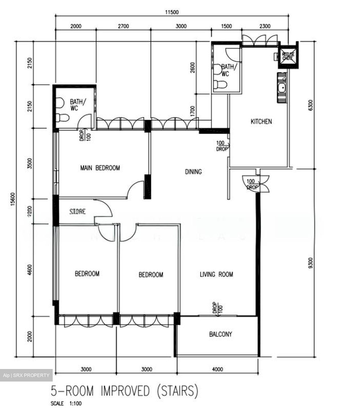 Blk 249 Hougang Avenue 3 (Hougang), HDB 5 Rooms #532644091